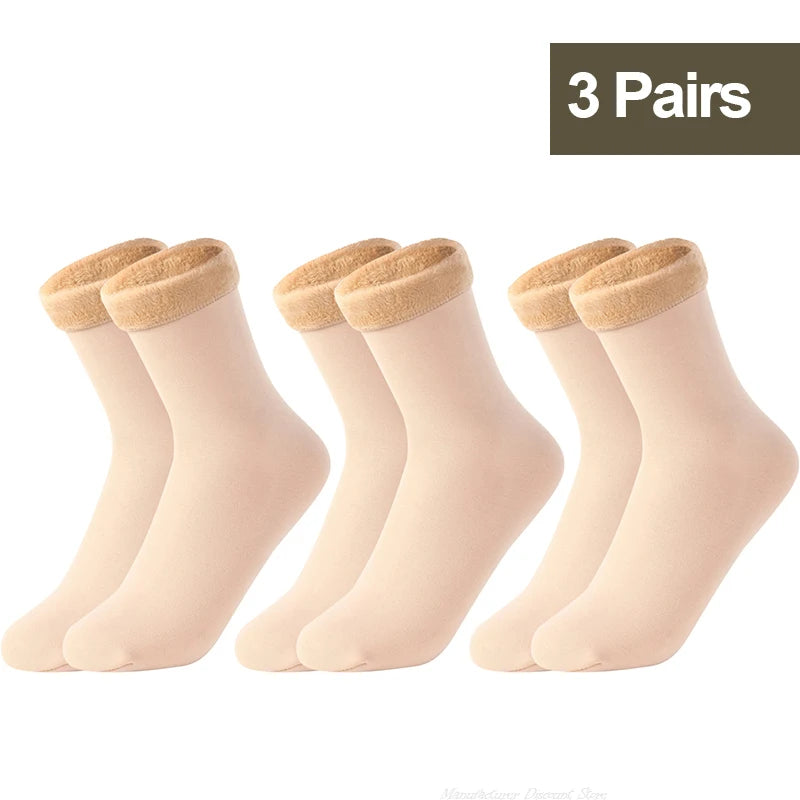 Chaussettes Thermiques Polaires – Lot de 1 à 10 Paires