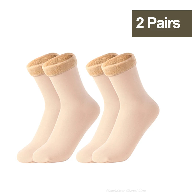 Chaussettes Thermiques Polaires – Lot de 1 à 10 Paires