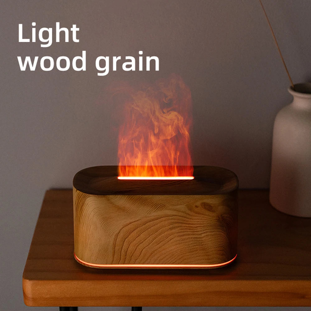 Diffuseur Effet Flamme – Humidificateur & Huiles Essentielles