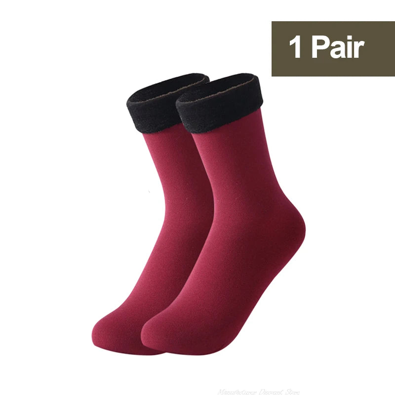 Chaussettes Thermiques Polaires – Lot de 1 à 10 Paires