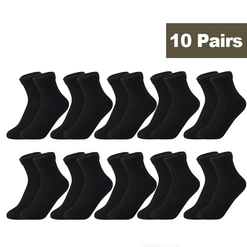 Chaussettes Thermiques Polaires – Lot de 1 à 10 Paires