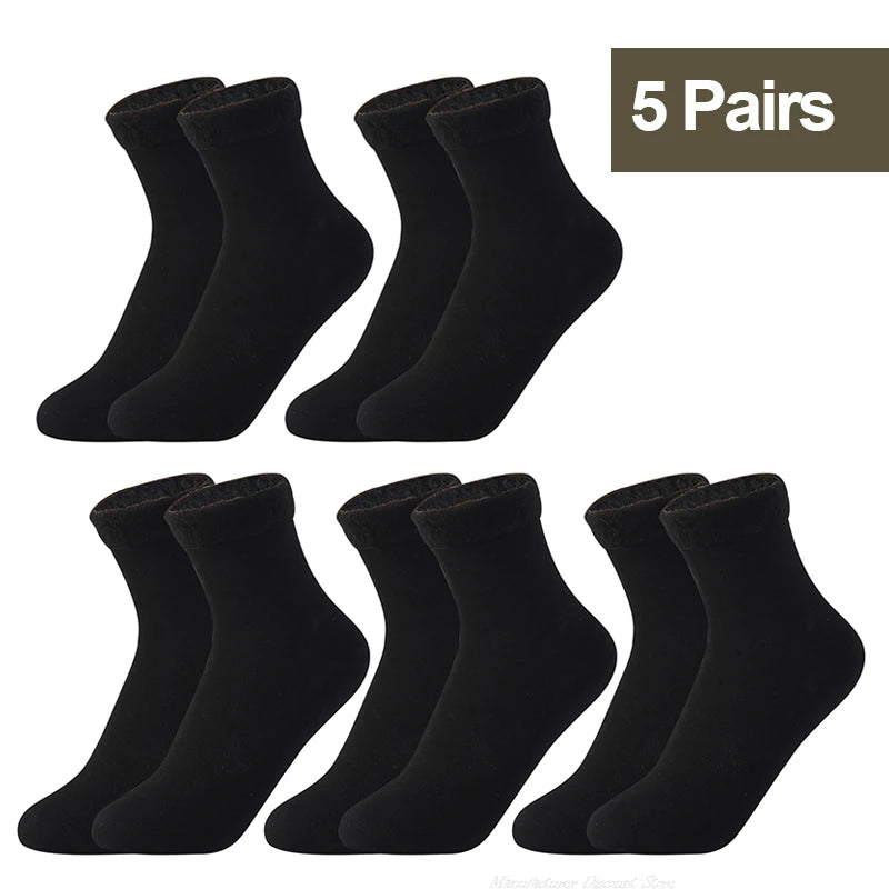 Chaussettes Thermiques Polaires – Lot de 1 à 10 Paires