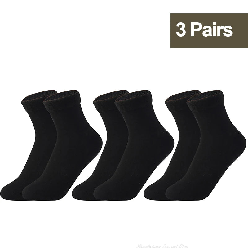Chaussettes Thermiques Polaires – Lot de 1 à 10 Paires