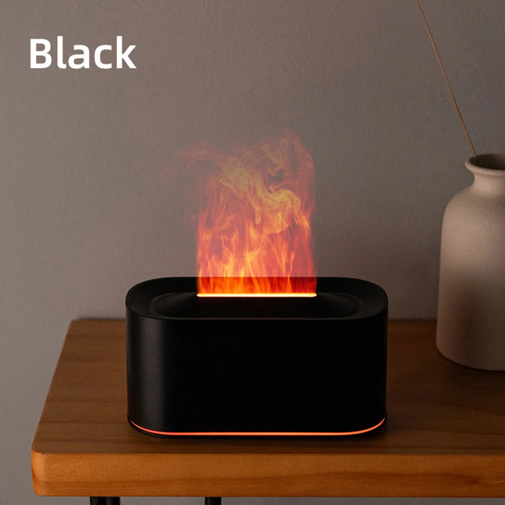 Diffuseur Effet Flamme – Humidificateur & Huiles Essentielles