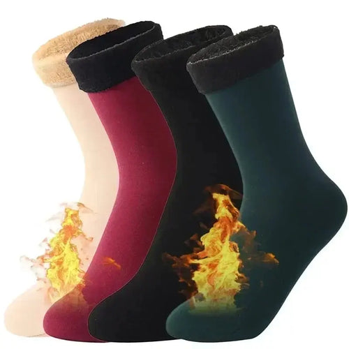 Chaussettes Thermiques Polaires – Lot de 1 à 10 Paires