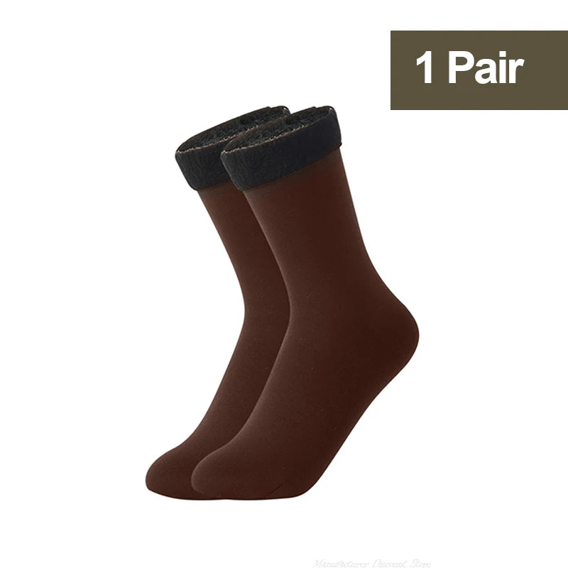 Chaussettes Thermiques Polaires – Lot de 1 à 10 Paires