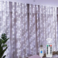 Rideau Lumineux LED – Guirlande de Noël USB avec Télécommande