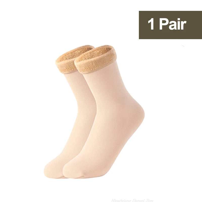 Chaussettes Thermiques Polaires – Lot de 1 à 10 Paires