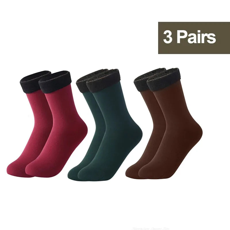 Chaussettes Thermiques Polaires – Lot de 1 à 10 Paires